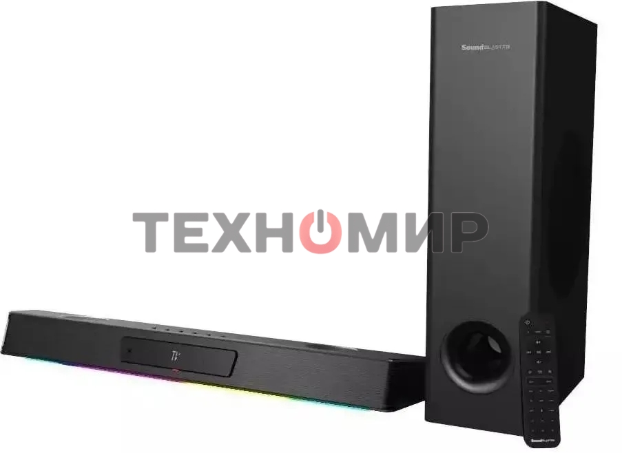 Колонки Creative Sound Blaster Katana V2X 2.0 черный 180Вт