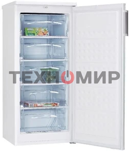 Морозильная камера Hansa FZ208.3, белый, 140л, 4 ящика