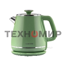 Чайник электрический Galaxy Line GL 0331, зеленый, пластик, двойная стенка из нержавеющей стали AISI 304 и пищевого пластика, 2200 Вт, 1.8 л, индикатор работы
