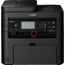 МФУ лазерное Canon i-Sensys MF237W (1418C105/1418C121/1418C122/1418C169/1418C161/1418C113/1418С030/1418C031), A4, ч/б, печ. до 23 стр/мин., 1200 x 1200 dpi (печать) 600x600dpi (скан.), USB, RJ-45, Wi-Fi