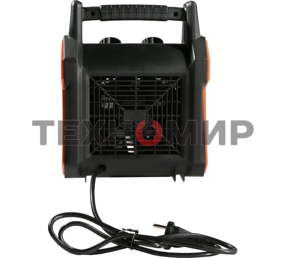 Тепловентилятор Sturm! FH2034CQ, черный/оранжевый, 2000 Вт, 20 м2, термостат