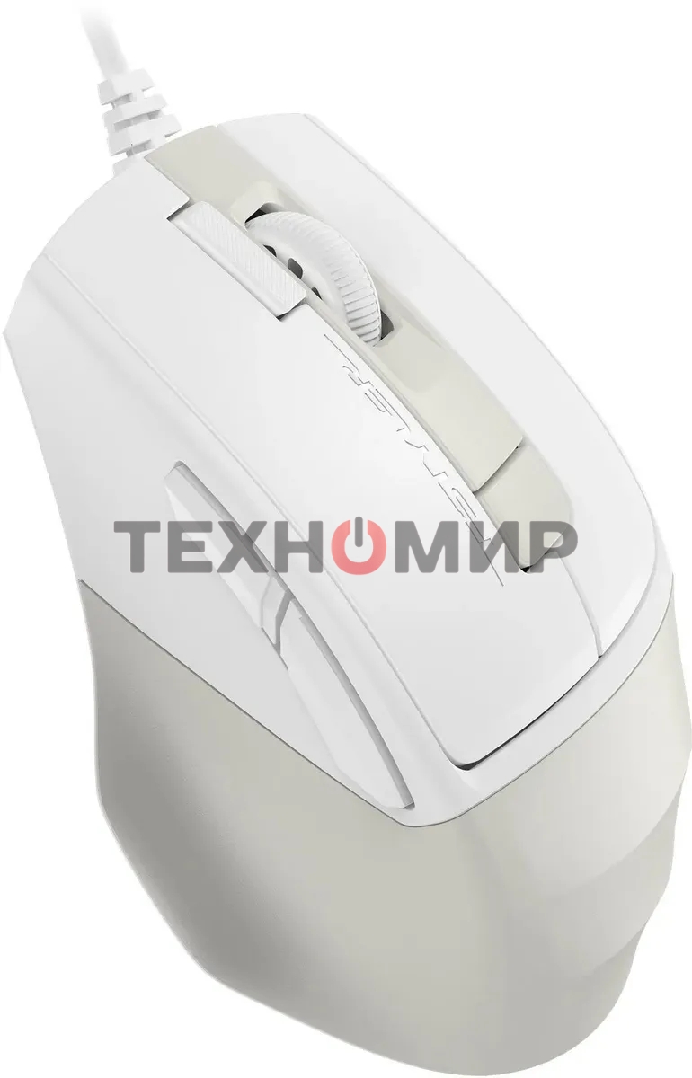Мышь проводная A4Tech Fstyler FM45S Air бежевый, 2400 dpi, USB, кнопки - 7