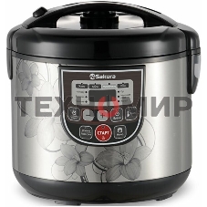 Мультиварка Sakura SA-7753B 5 л, 800 Вт, функция 