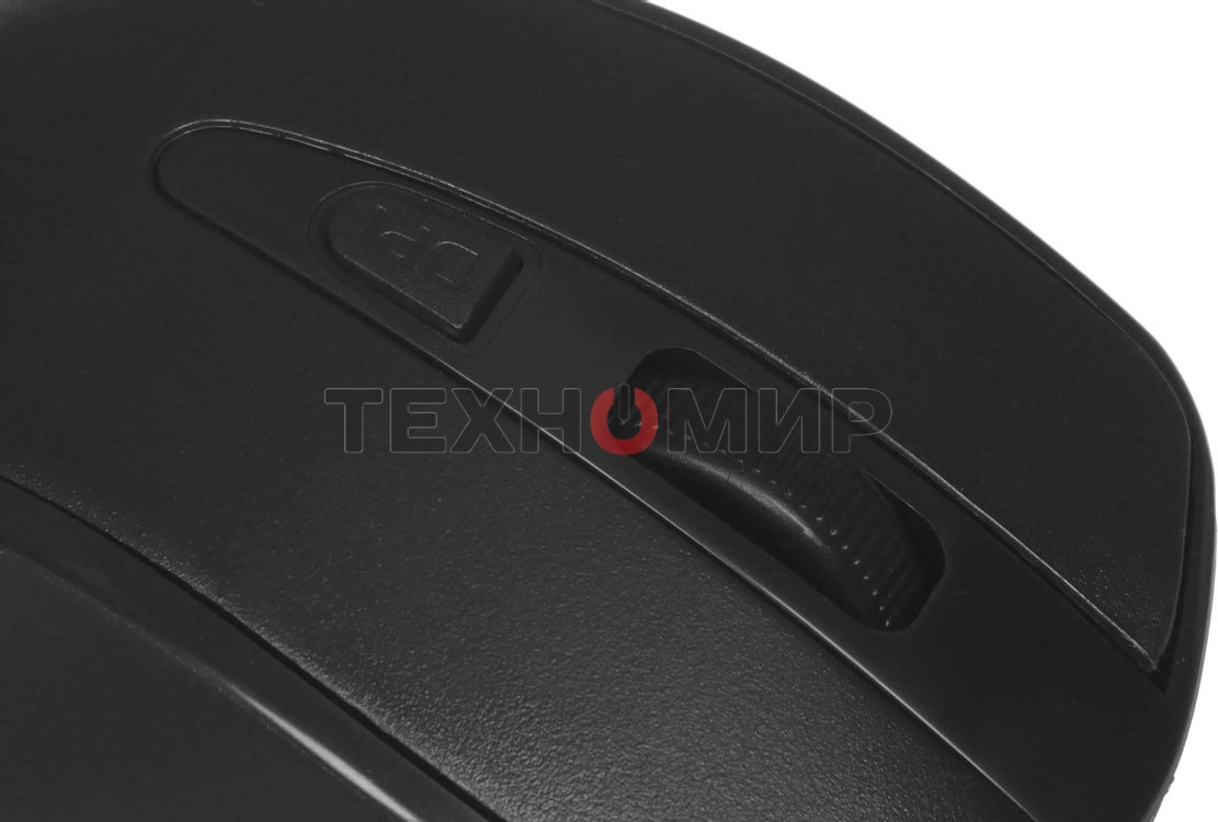 Мышь беспроводная Defender Datum MM-265 черный, 1600 dpi, радиоканал, USB, кнопки - 4