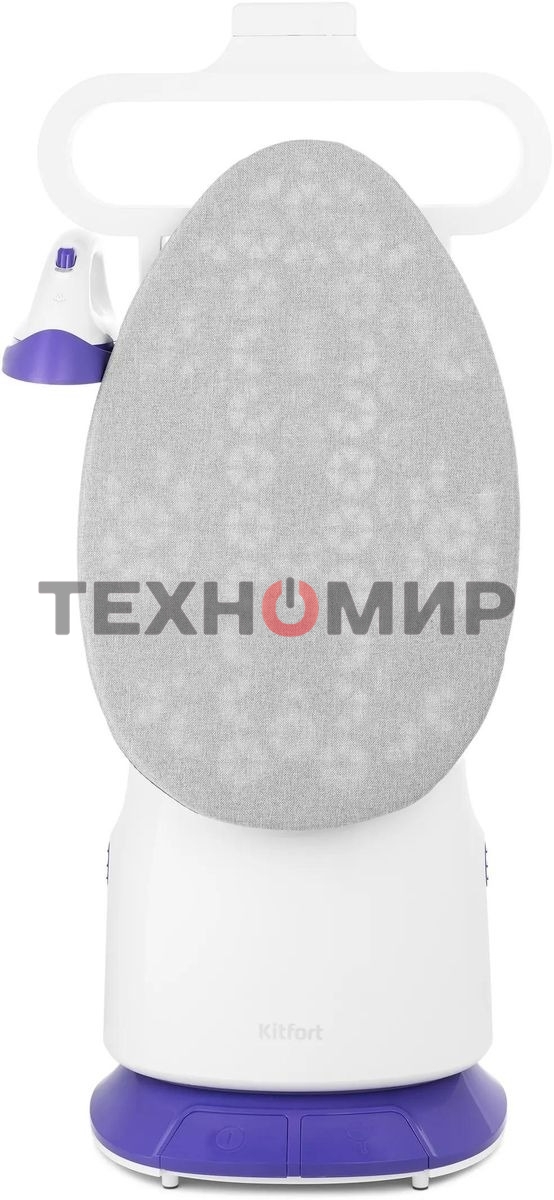 Отпариватель Kitfort КТ-996 белый/фиолетовый, 2300 Вт, 32 г/мин, 1600 мл