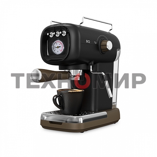 Кофеварка эспрессо BQ CM2004 черный, исп. кофе - молотый, 0.6 л, 1100 Вт, 20 бар