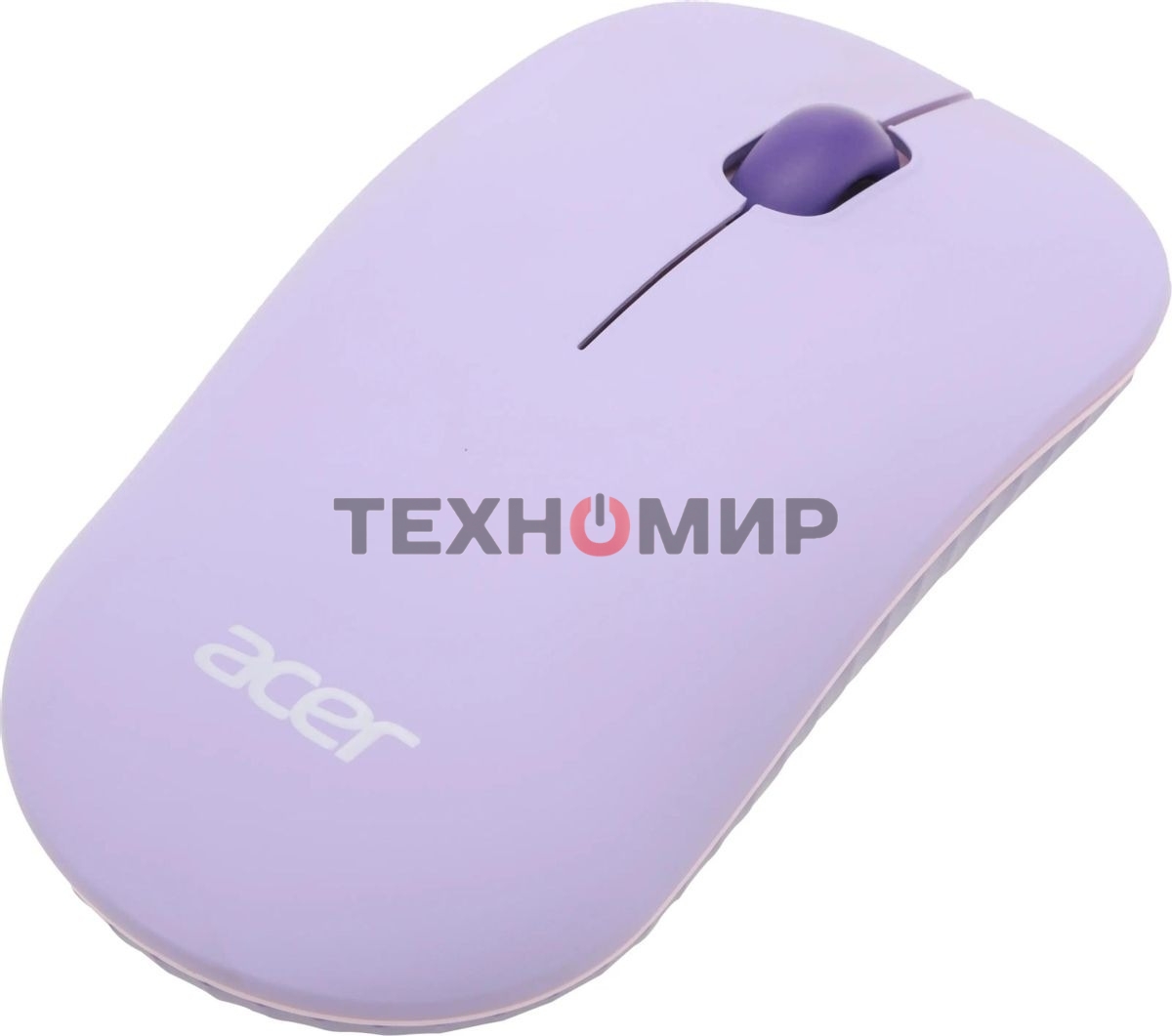 Комплект клавиатура + мышь Acer OCC205 беспроводной USB, 1200 dpi, фиолетовый