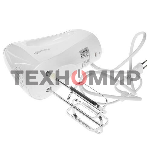 Миксер Gorenje M450WS, 450 Вт,, 5 скоростей, белый