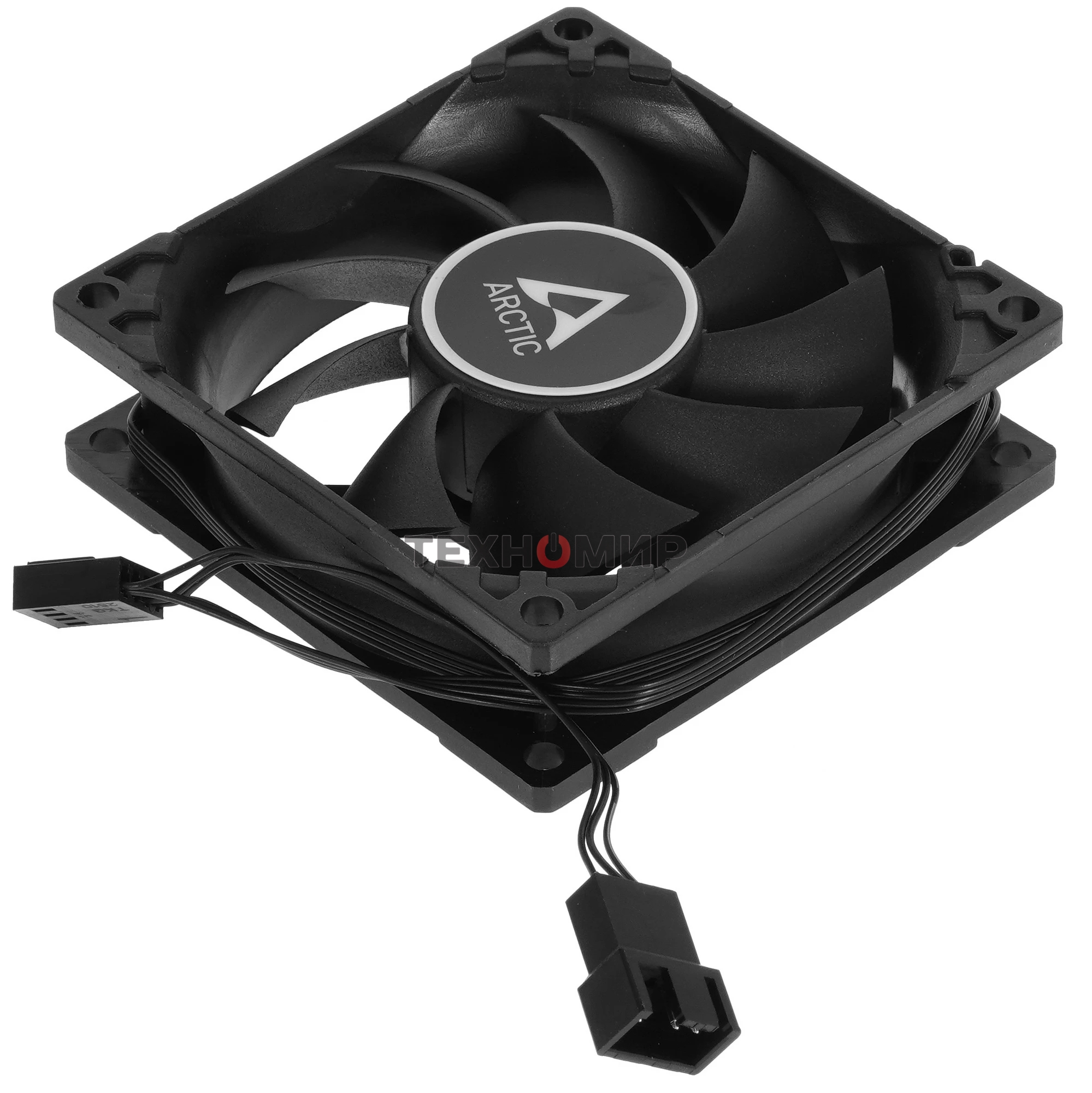 Вентилятор корпусной ARCTIC SF8 PWM PST (Black) Value pack (5pc) (ACFAN00261A)