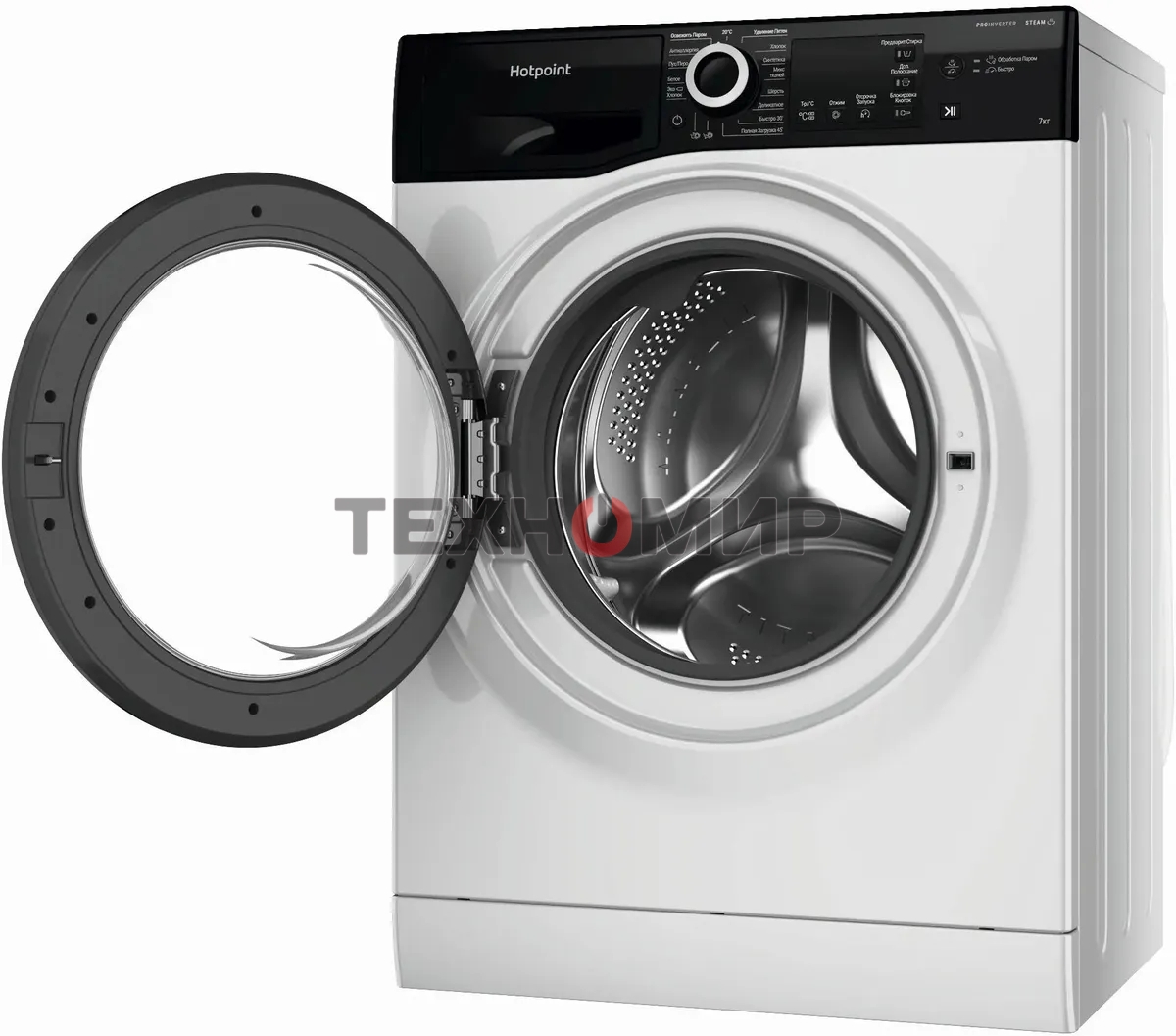 Стиральная машина Hotpoint NSB 7239 ZK VE RU белый, загр. фронтальная макс.: 7 кг 1200 об/мин класс: А