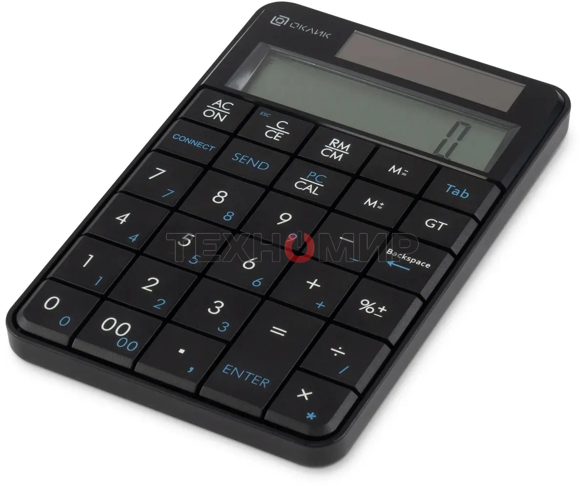 Цифровой блок Oklick K604W беспроводная, радиоканал, чёрный