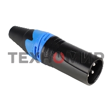 Комплект кабельных разъемов Wize WXLR-3PM-5 XLR 3 pin, (вилка), 5 шт. в комплекте