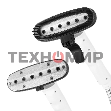 Отпариватель Kitfort КТ-9155 белый/черный, 2200 Вт, 45 г/мин, 3000 мл