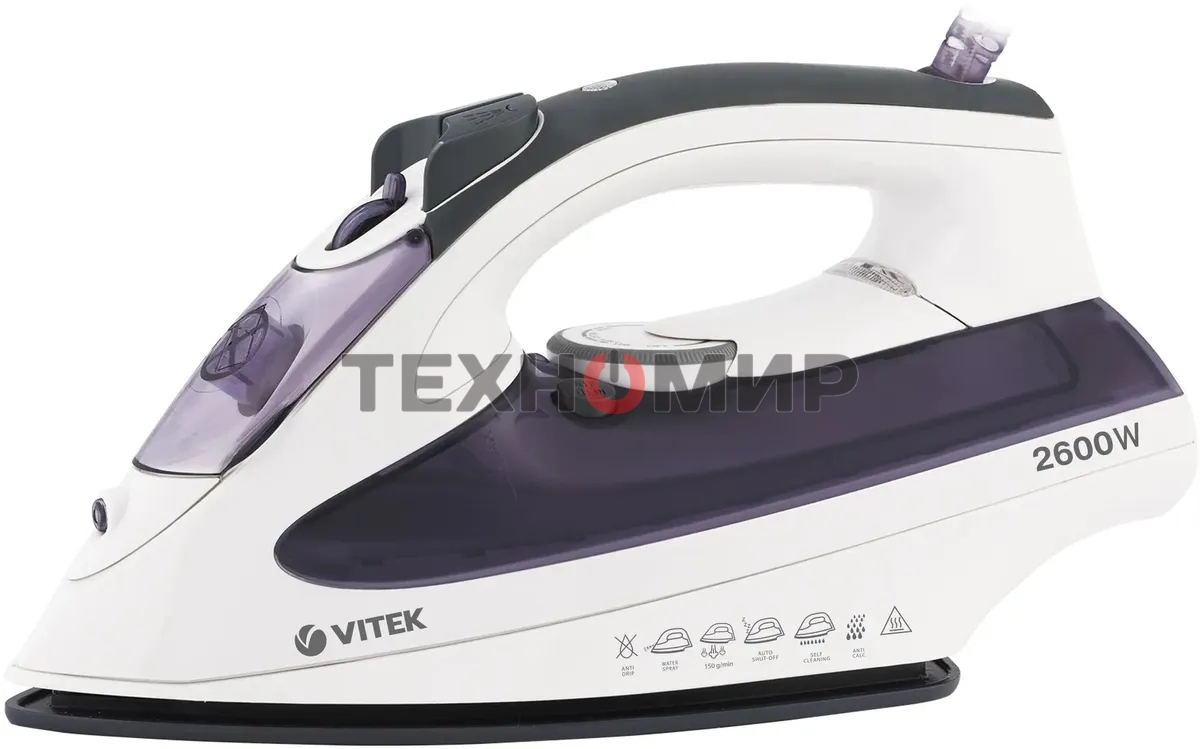 Утюг Vitek VT-8356 2600Вт, керам.