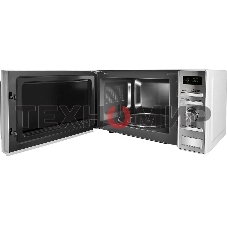 Микроволновая печь Centek CT-1586 серебристый, 20 л, 700 Вт, переключатели - кнопки, поворотный механизм