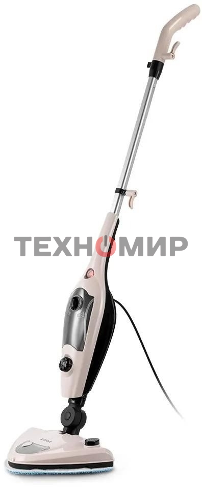 Швабра паровая Kitfort КТ-3929 1300Вт бежевый/черный