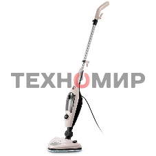 Швабра паровая Kitfort КТ-3929 1300Вт бежевый/черный