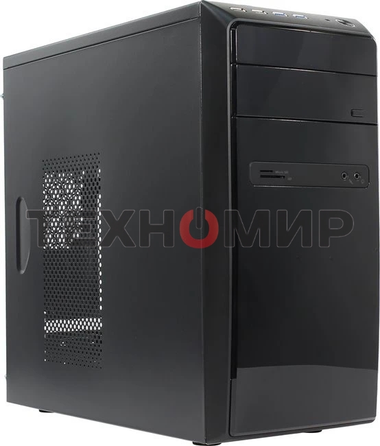 Компьютерный корпус InWin POWERMAN ES726BK USB 3.0 (Mini Tower, mATX, 450W PM-450ATX, USBx2, USB 3.0x2 + Audio, черный)