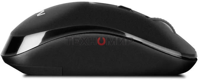 Мышь беспроводная SVEN RX-260W черный, 1600 dpi, радиоканал, USB, кнопки - 4