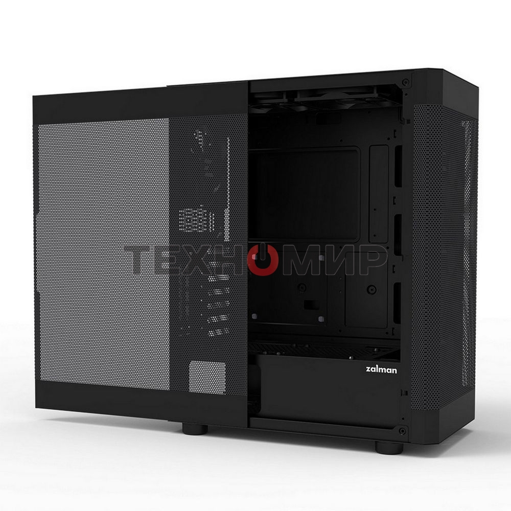 Компьютерный корпус MidiTower Zalman I4 черный (ATX, MESH, 2x3.5