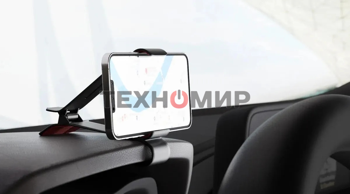 Держатель для смартфонов Uzay UZ-DB-CC01-BK, черный