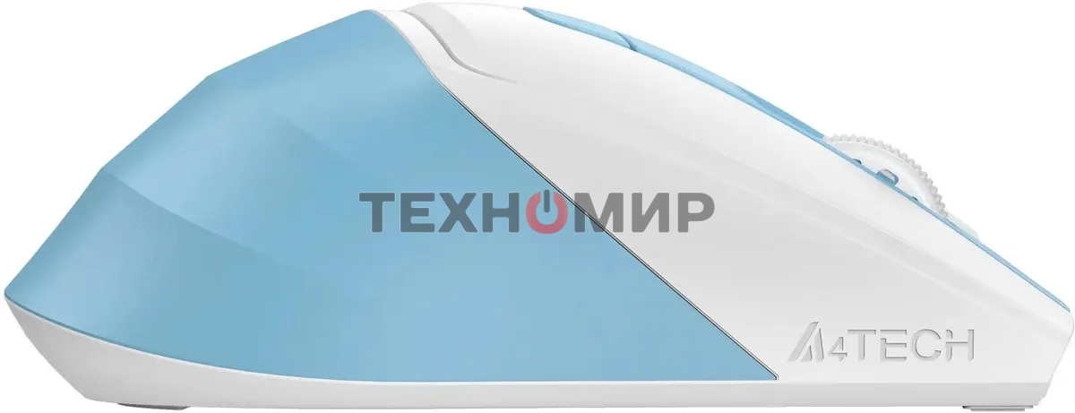 Мышь беспроводная A4Tech Fstyler FG45CS Air2 голубой/белый, 2000 dpi, радиоканал, USB, кнопки - 7