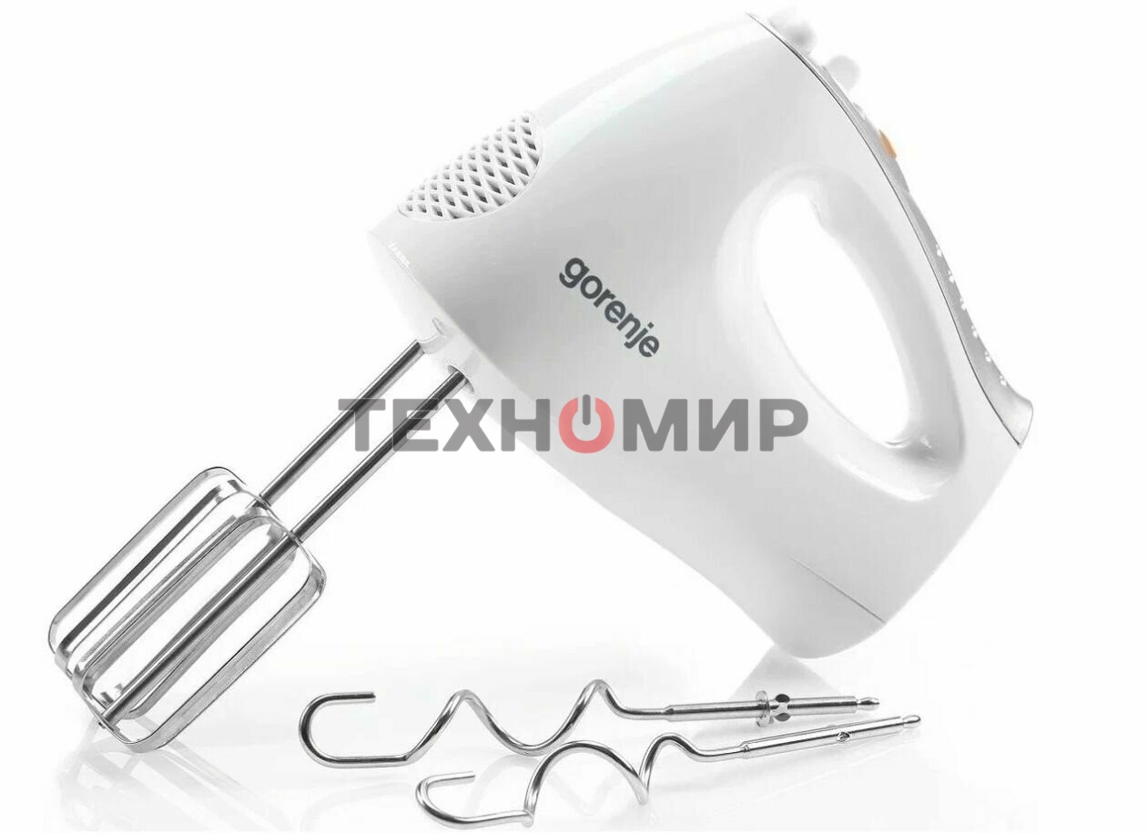 Миксер Gorenje M450WS, 450 Вт,, 5 скоростей, белый