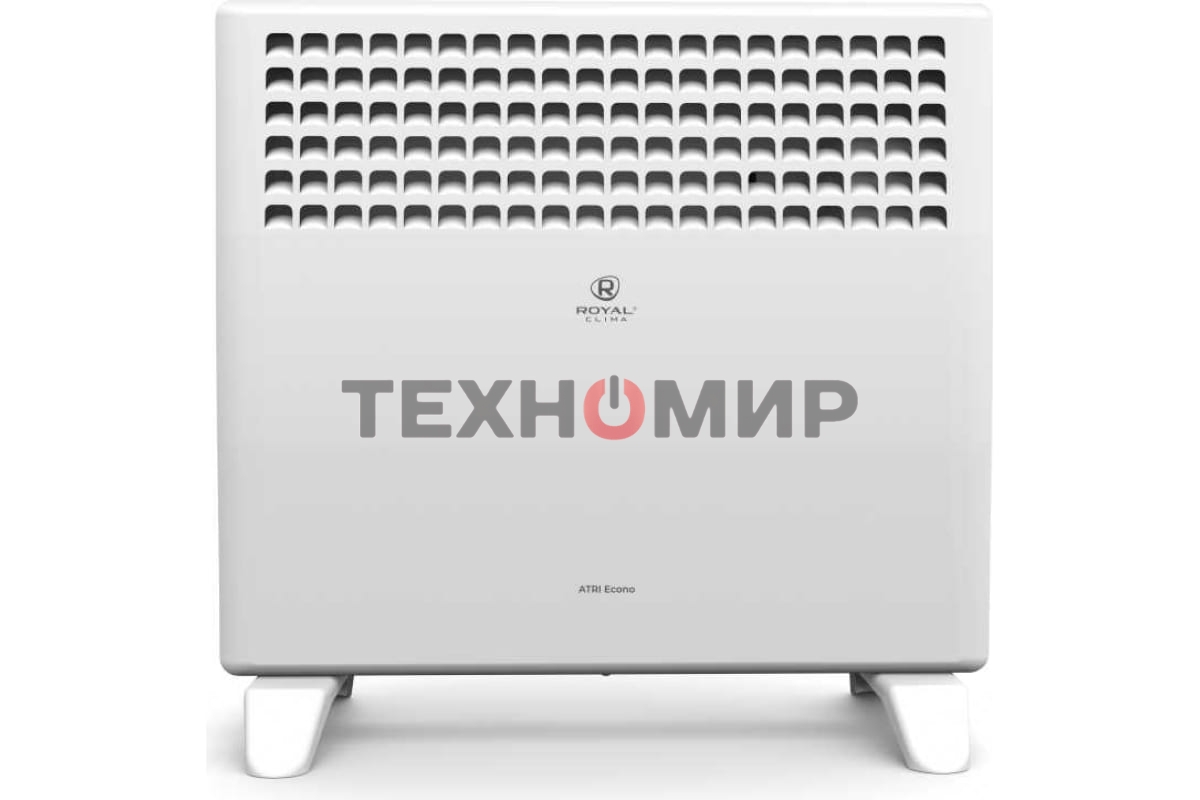 Конвектор электрический Royal Clima REC-AE1000M белый, 1000 Вт, 15 м2, термостат