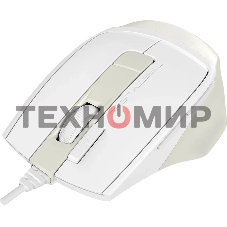 Мышь проводная A4Tech Fstyler FM45S Air бежевый, 2400 dpi, USB, кнопки - 7
