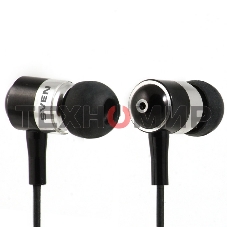 Наушники проводные внутриканальные SVEN E-10 BK (черный)