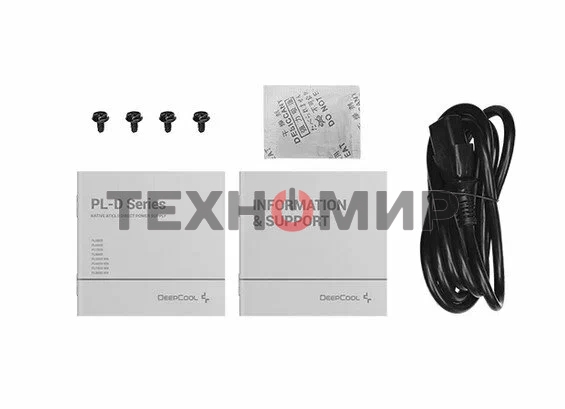 Блок питания Deepcool/GamerStorm PL750D, 750Вт, 80 PLUS Bronze, 120мм, черный