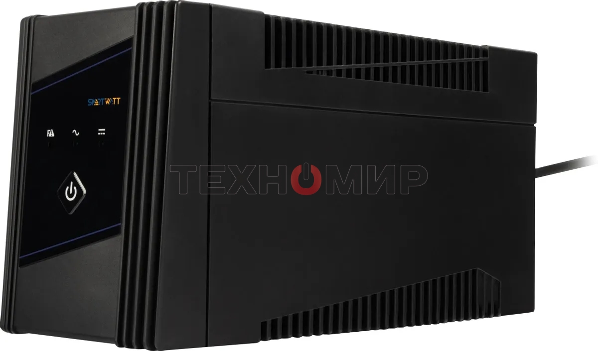 Источник бесперебойного питания SMARTWATT линейно-интерактивный, 650/360 ВА/Вт, напольный, LED индикация, Shuko CEE7/4 - 2 шт.