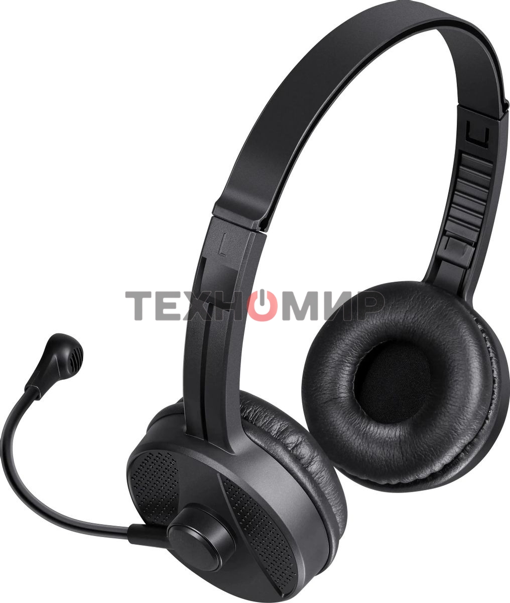 Гарнитура проводная Defender Tune 160 (черный, провод 1.8 м)