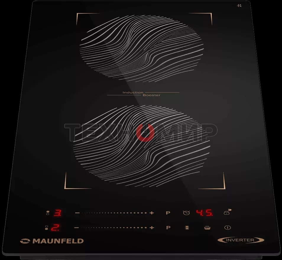 Индукционная варочная панель Maunfeld CVI292S2BBKF Inverter