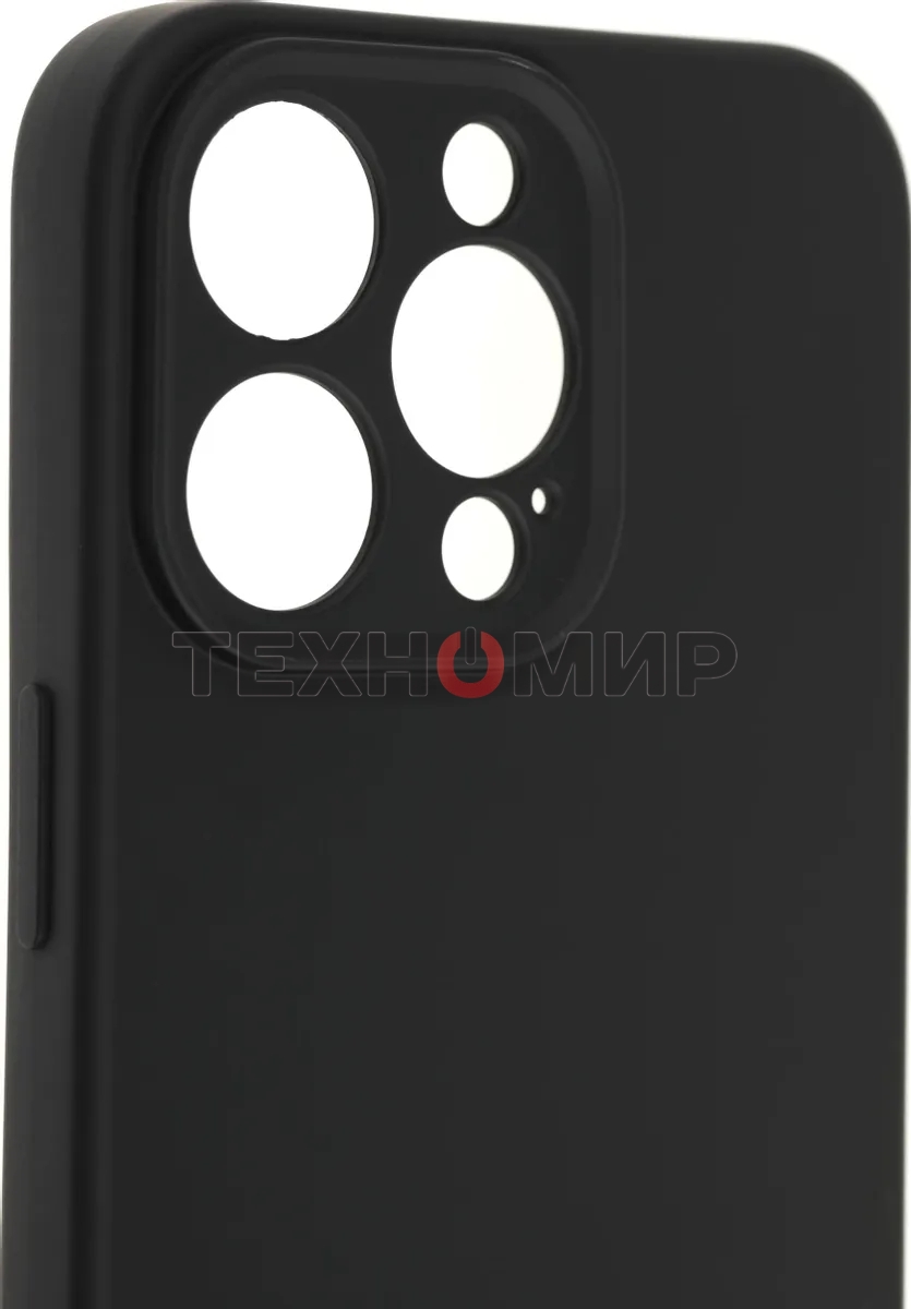 Чехол (клип-кейс) BoraSCO для Apple iPhone 15 Pro Max черный (72425)