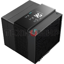 Кулер для процессора DEEPCOOL ASSASSIN IV VC VISION черный, 120 мм, алюминий/медь, 1800 об/мин, 29.3 дБ, 4 pin, 300 Вт, 172 мм