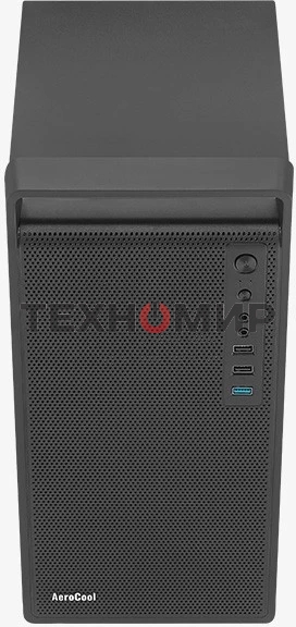 Компьютерный корпус MiniTower Aerocool/Formula CS-109-S-BK-v1 (mATX, USB3x1, USB2x2, 120мм fan,без БП) (4711099472390)