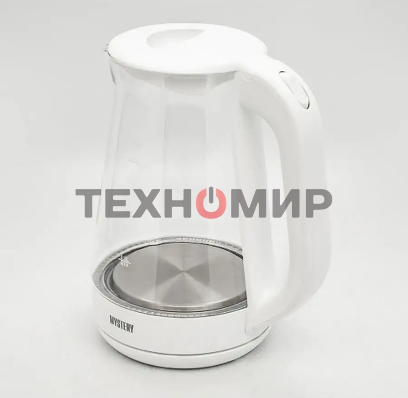 Чайник электрический MYSTERY MEK-1652 2000 Вт, 1.7 л, белый