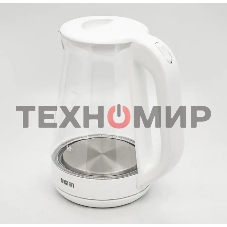 Чайник электрический MYSTERY MEK-1652 2000 Вт, 1.7 л, белый