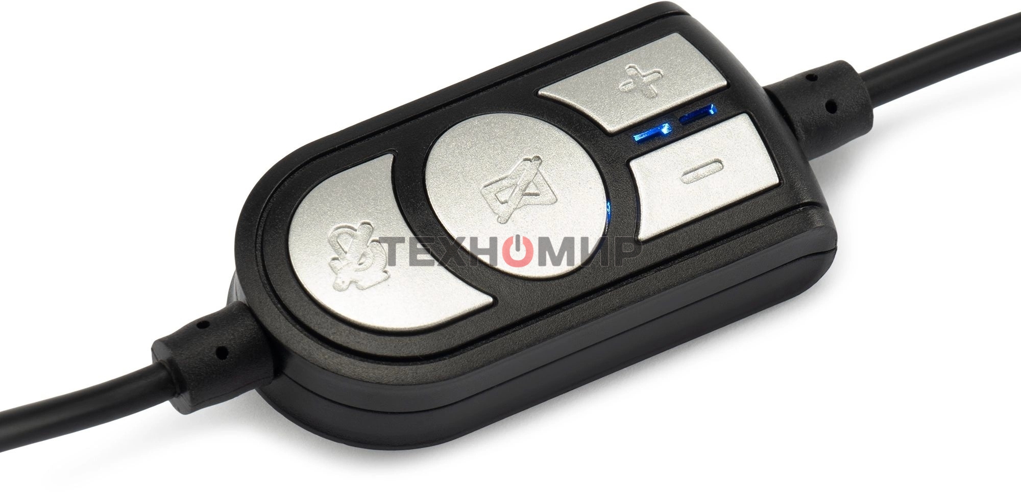 Наушники с микрофоном Oklick HS-M400 черный 1.8м накладные оголовье