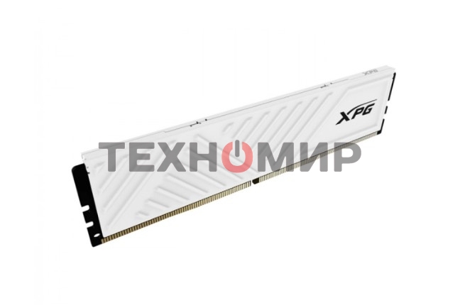 Оперативная память XPG Gammix D35, DDR4, 32GB, 3200MHz, CL16, UDIMM, с радиатором, белый