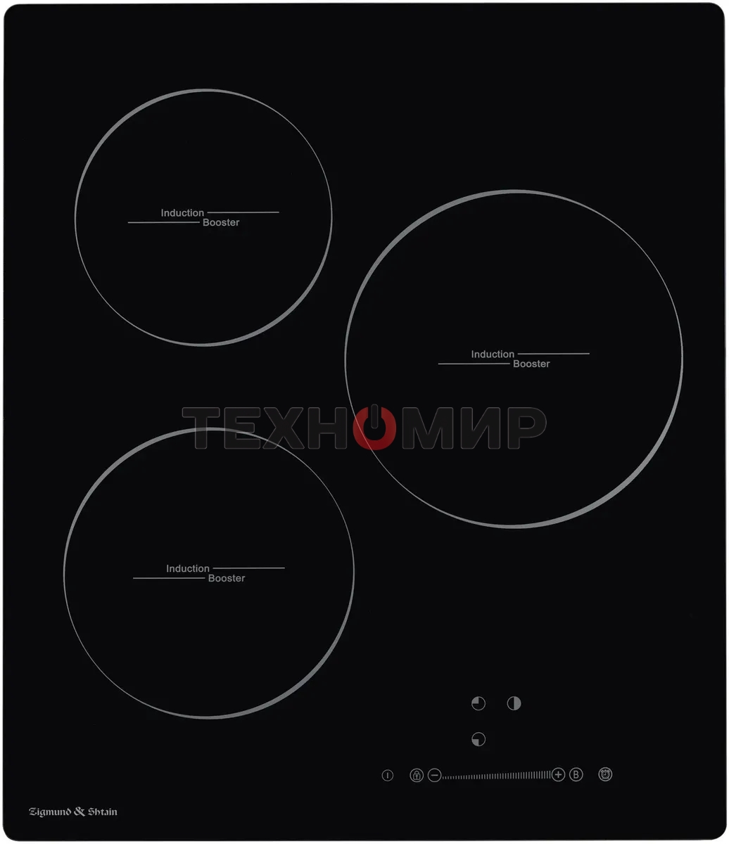 Индукционная варочная панель Zigmund & Shtain CI 35.4 B независимая, черный
