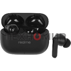 Гарнитура внутриканальные Realme Buds T310 черный беспроводные bluetooth в ушной раковине