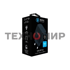 Сетевое зарядное устройство Qumo Energy light (Charger 0050) PD 20W, 1USB Type-C, черный