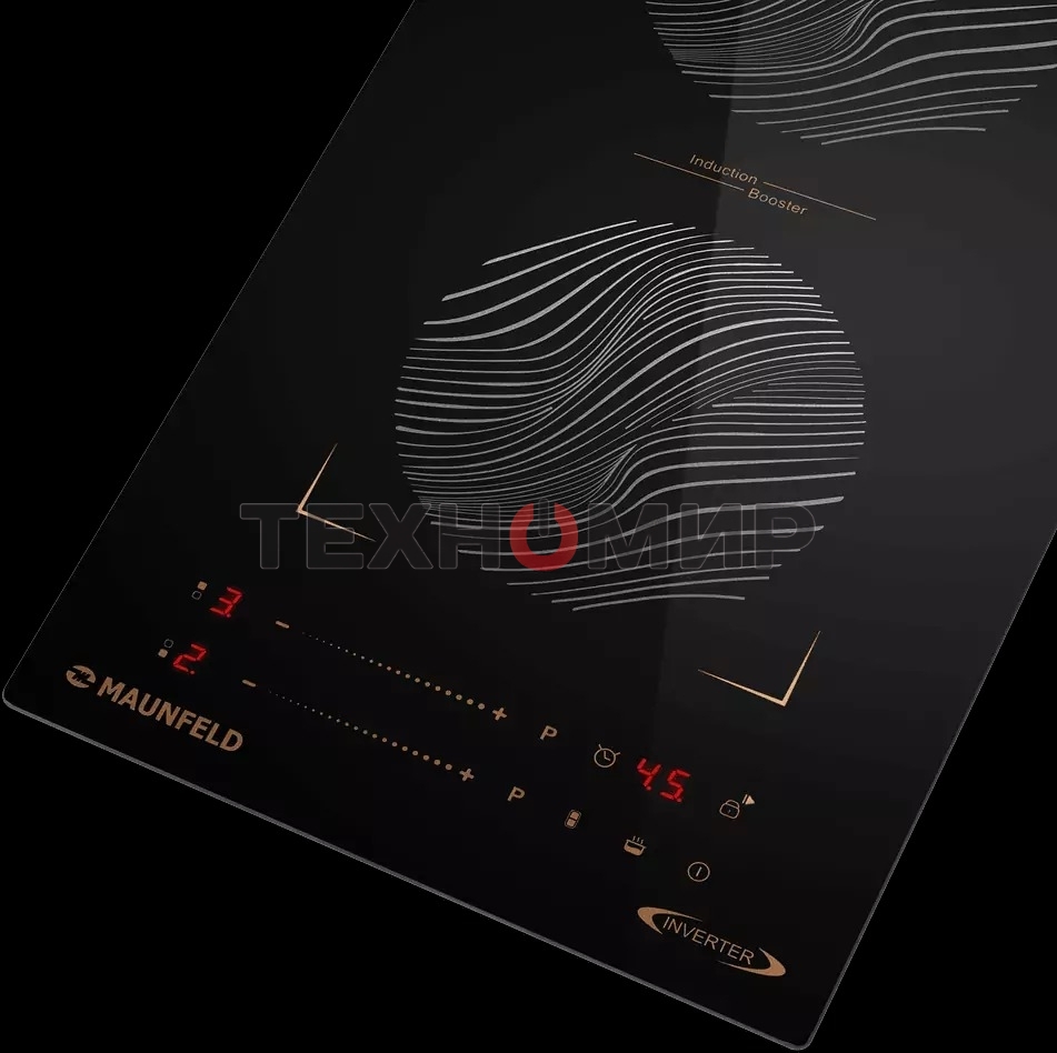 Индукционная варочная панель Maunfeld CVI292S2BBKF Inverter