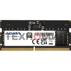 Оперативная память ADATA AD5S480032G-S, DDR5, 32GB (1x32 GB), 4800 MHz, CL40, SO-DIMM
