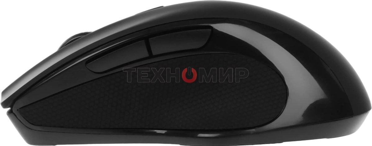 Мышь беспроводная Defender Prime MB-053 черный, 1600 dpi, радиоканал, USB, кнопки - 6