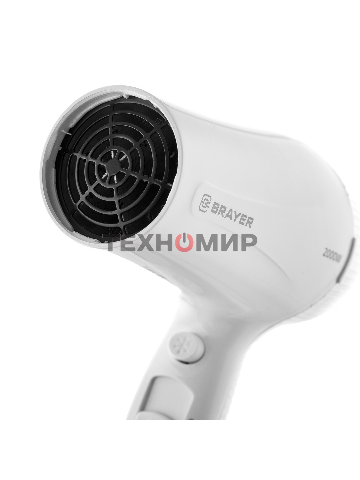 Фен BRAYER BR3021 белый, 2000 Вт
