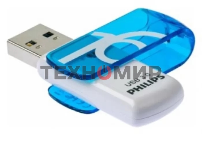 Флешка USB 16Gb PHILIPS VIVID3.0 16Gb, USB 3.0