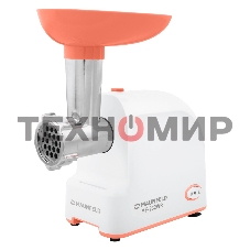 Мясорубка электрическая Maunfeld MF-232WR красный, 1340 Вт, 1.3 кг/мин, реверс, насадки - 4